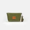 Mini bag Nina en cuero graneado Verde