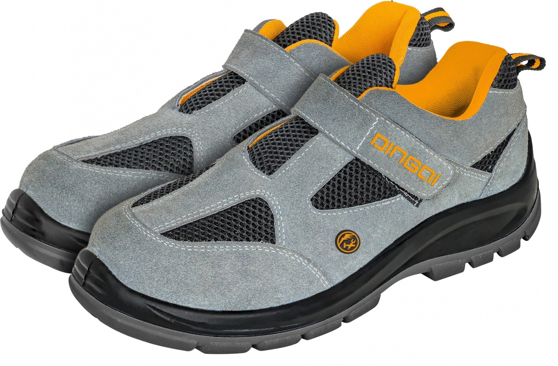 DINGQI CALZADO SEGURIDAD DEPORTIVO FLYKNIT IMPERMEABLE PUNTA 