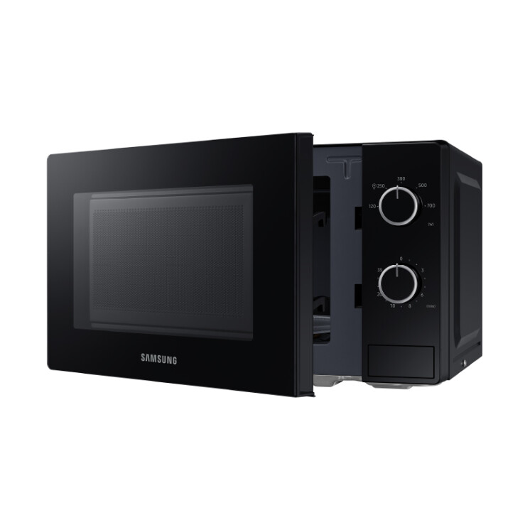 Microondas Samsung 20 L Puerta de Cristal MS20A3010 Black
