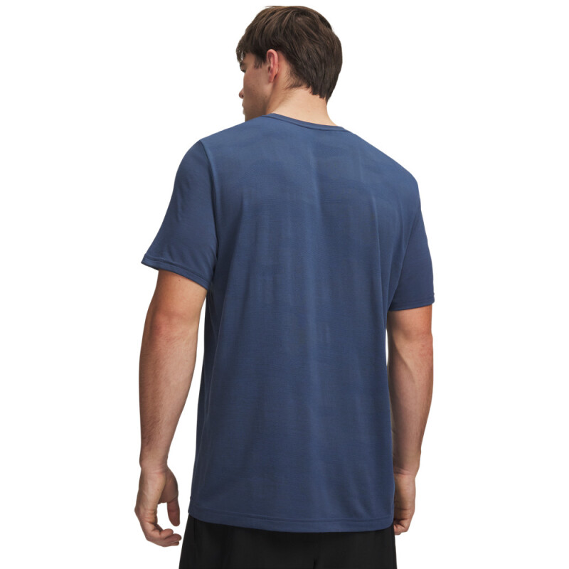 UA Vanish Elite Smls SS Camo-BLU BLU-498