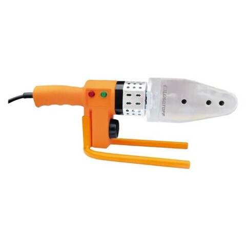 TERMOFUSORA 800W 220V-50HZ 0-300ºC INCL: MALETÍN METÁLICO, SOPORTE Y SET DE BOQUILLAS TERMOFUSORA 800W 220V-50HZ 0-300ºC INCL: MALETÍN METÁLICO, SOPORTE Y SET DE BOQUILLAS