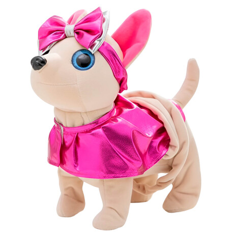 Cartera Infantil Juguete Perrito De Peluche Niñas Fucsia