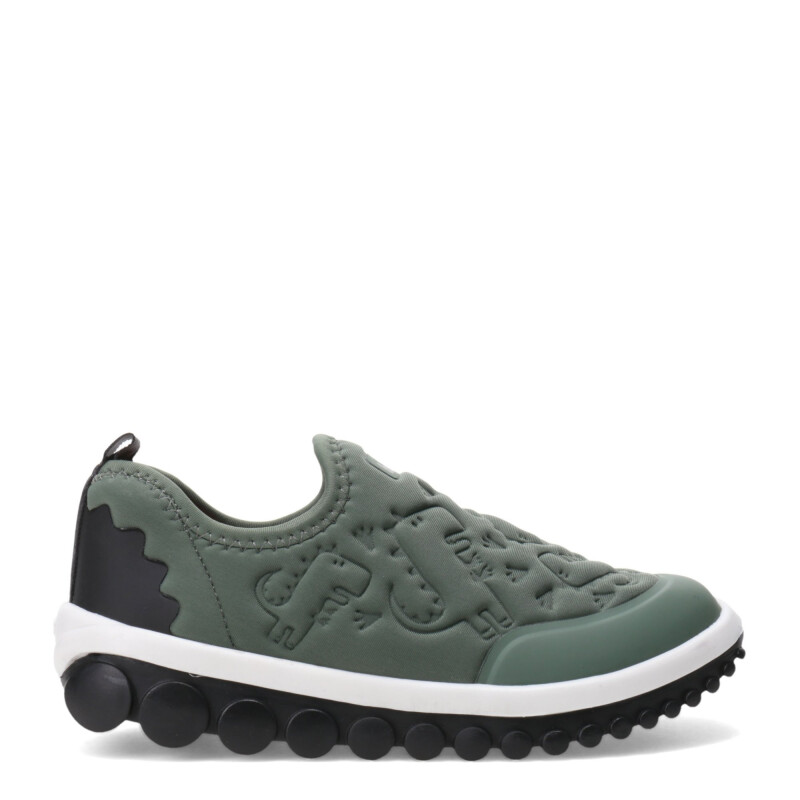 Championes Infantiles Bibi Roller 2.0 Dino Verde - Negro