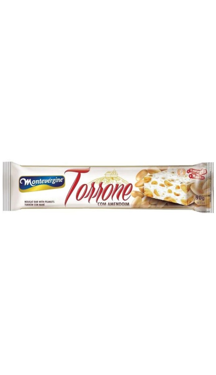 TURRON MONTEVERGINE 70GRS (MED) MANI - AMENDOIN DISP. X12 