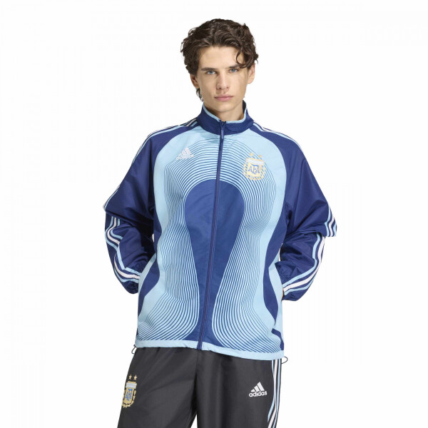 Campera ADIDAS AFA A TT 06 Hombre JZ2214 Azul Oscuro