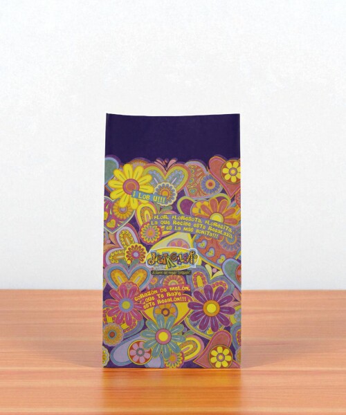 Bolsa sin asa 14x08x26 cm DISTROLLER FLOWER