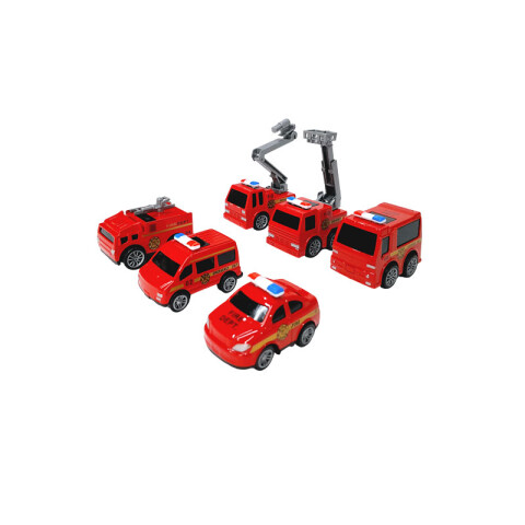 OUTLET Auto Bomberos 6 pcs Outlet Auto Bomberos 6 Pcs