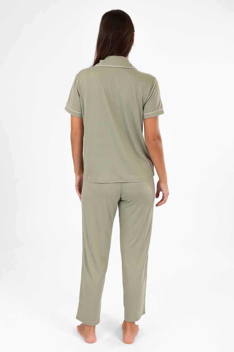 PIJAMA YUMMY AMERICANO GREEN