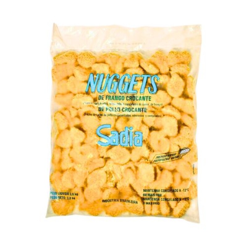 Nuggets crocantes Sadia - 3 kg Nuggets crocantes Sadia - 3 kg