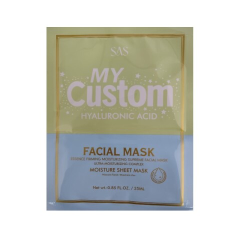 SAS Mascarilla facial con ácido hyalurónico Sas Mascarilla Facial Con ácido Hyalurónico