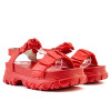 Sandalias Chill Sunday de Mujer - 1306-3 Rojo