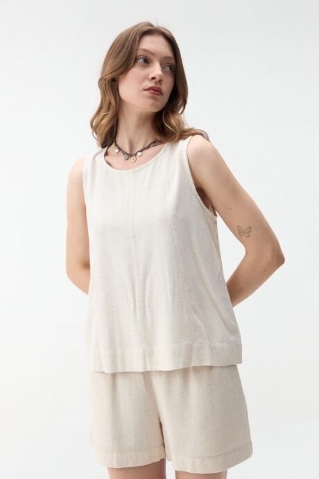 MUSCULOSA RAIZA Beige