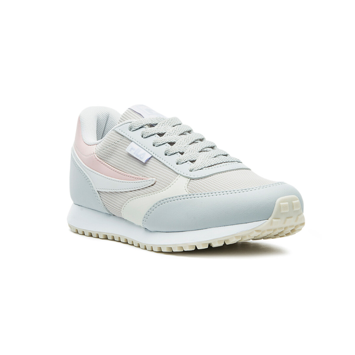 Championes Fila Renno Classic - Plata-blanco 