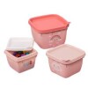 Set x3 tupper diseños arco iris
