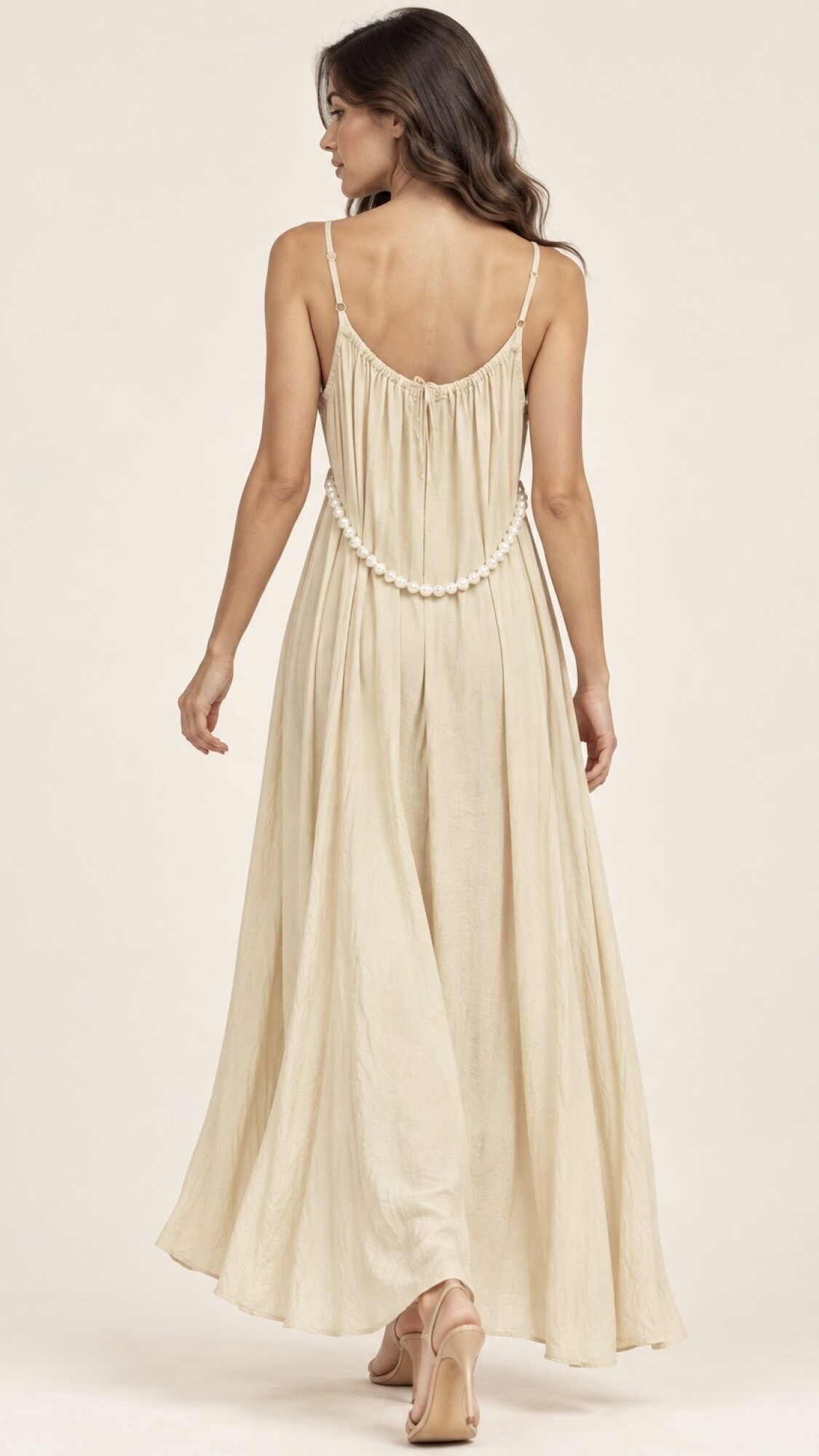 VESTIDO LIZET BEIGE