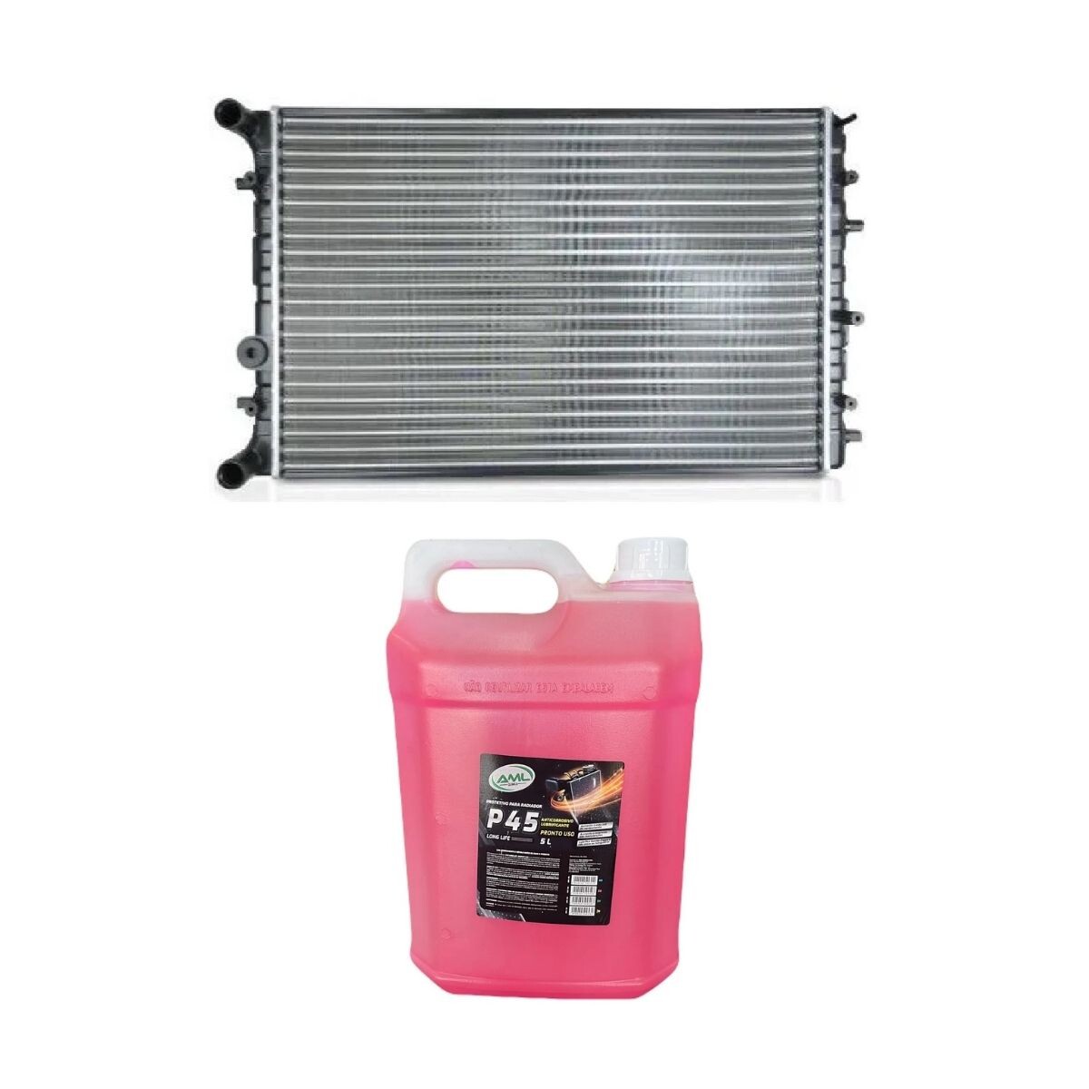 KIT DE RADIADOR + AGUA 