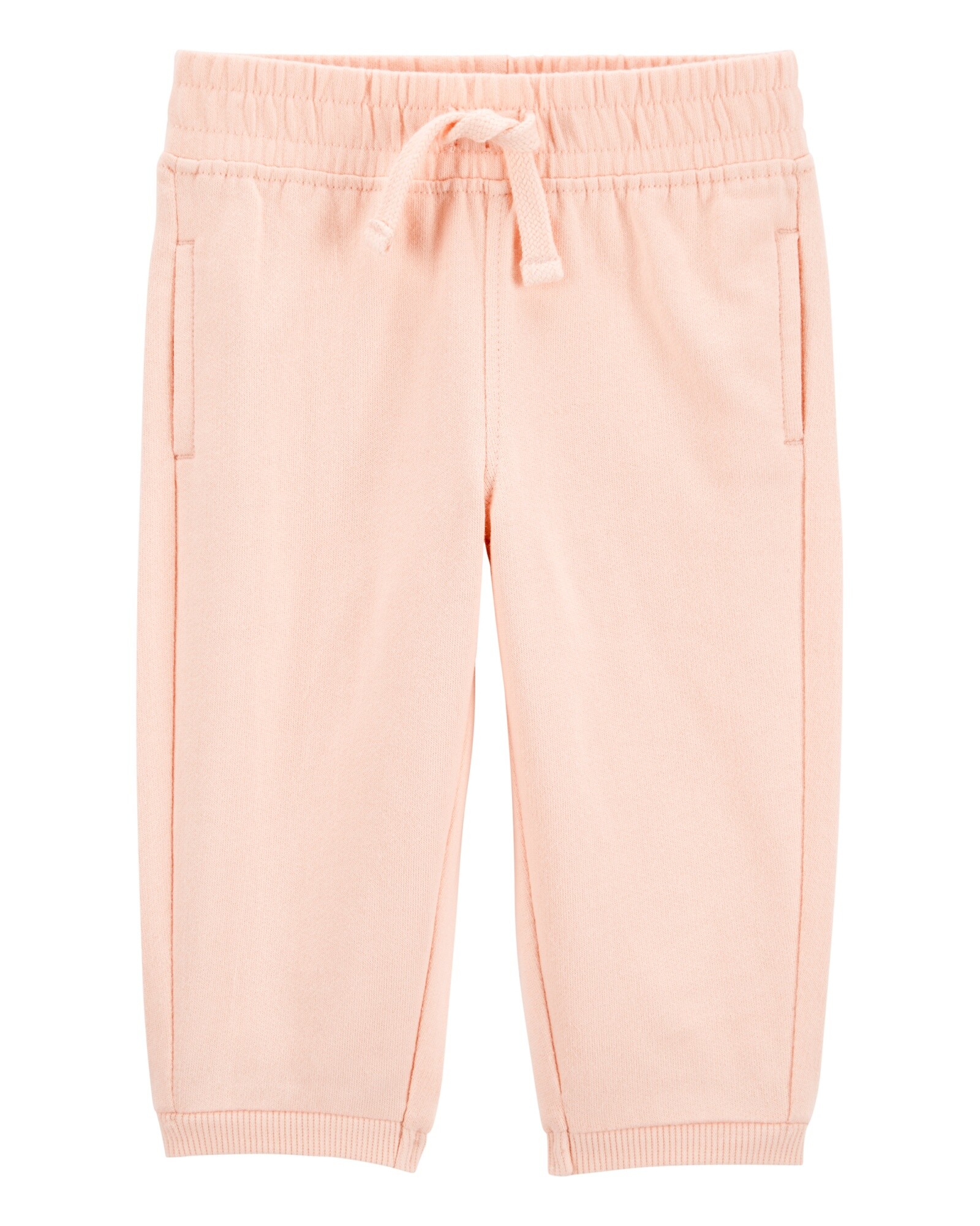 Pantalón deportivo de algodón, rosado Sin color