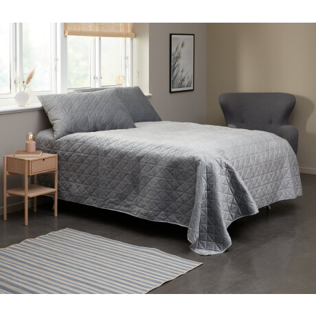 Colcha Engblomme 220X240 Gris