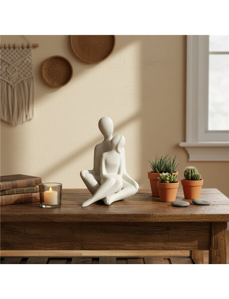 ADORNO PAREJA CERAMICA 21X22CM ADORNO PAREJA CERAMICA 21X22CM