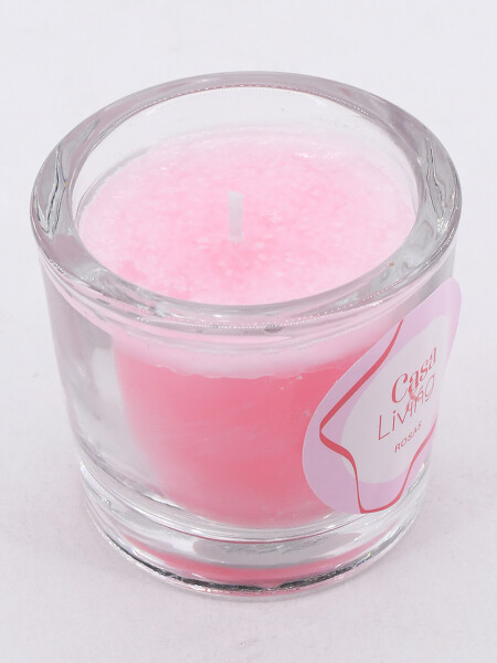 VELA VOTIVO JAZMÍN ROSADO