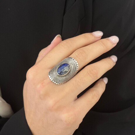 Anillo Chic LapisLazuli - Plata 925 Anillo Chic LapisLazuli - Plata 925