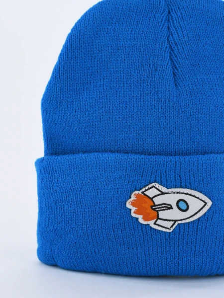 GORRO PARCHE FUN AZUL
