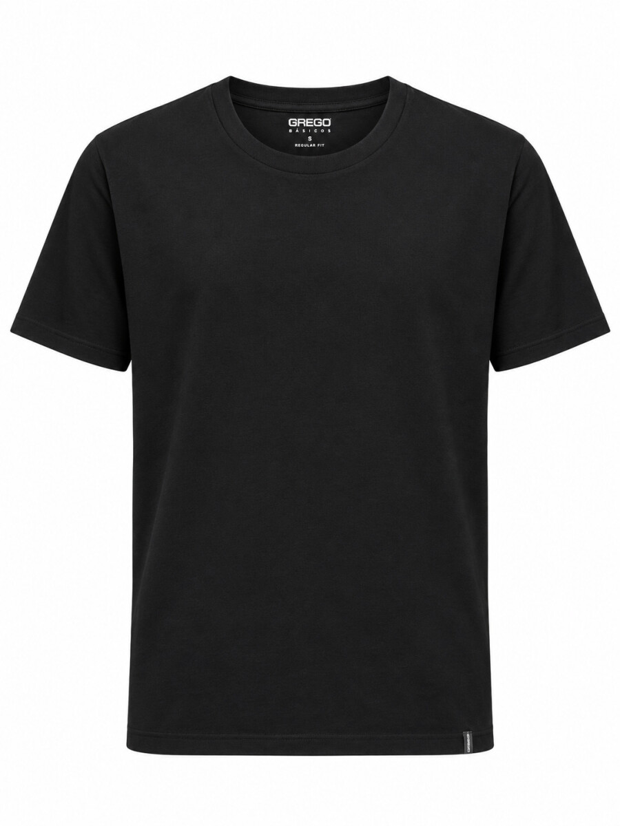 REMERA NAUPLIA - NEGRO 