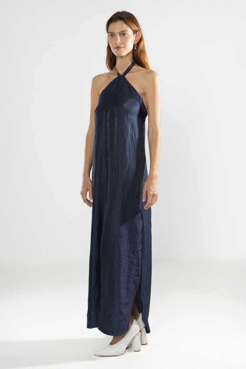 VALE HALTER DRESS Noche