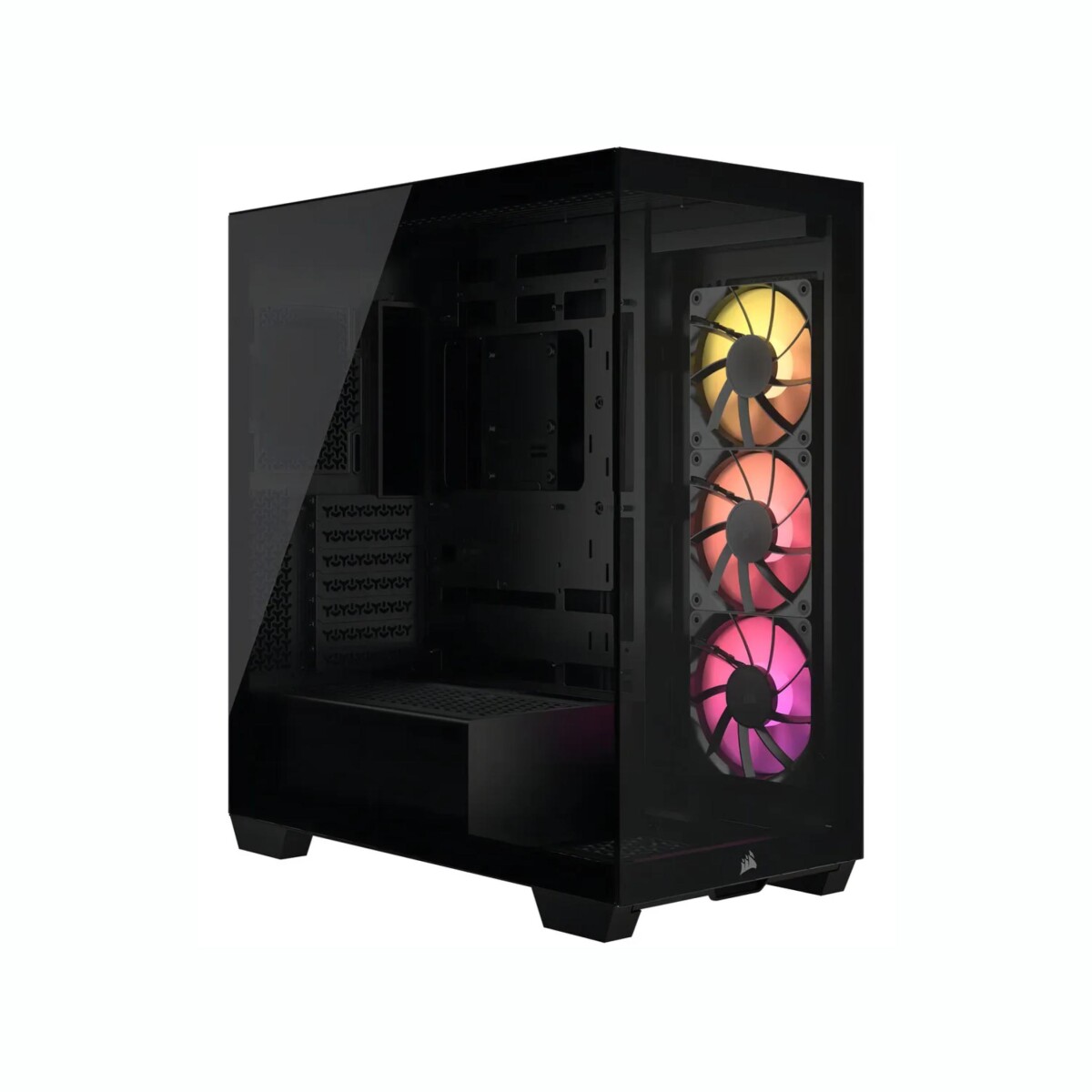 Gabinete CORSAIR 3500X RSR ARGB 3 Ventiladores RGB Preinstalados - Black 