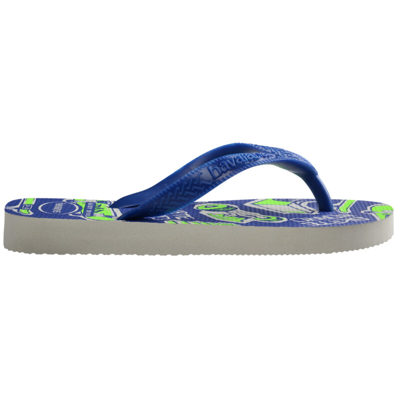 Sandalias Havaianas Kids Athletic Niños Blanco/azul Naval