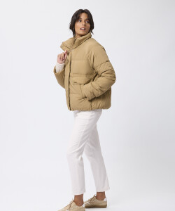 Campera nylon Bravela caqui