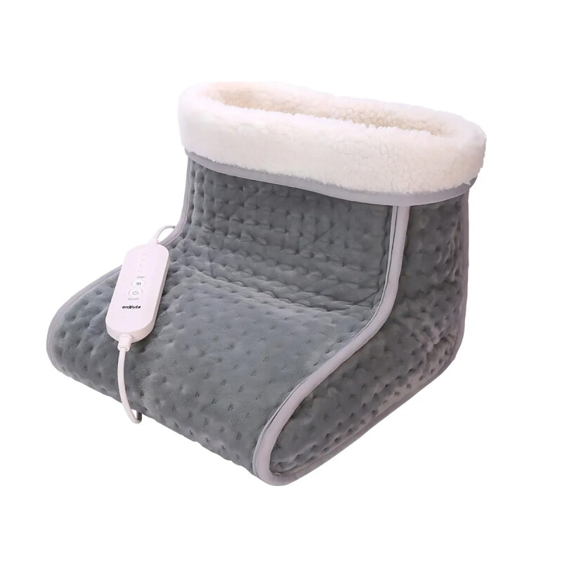 Calienta Pies Enxuta tipo Bota con Tela Polar Afelpada Y Conexion Separable Calienta Pies Enxuta Tipo Bota Con Tela Polar Afelpada Y Conexion Separable