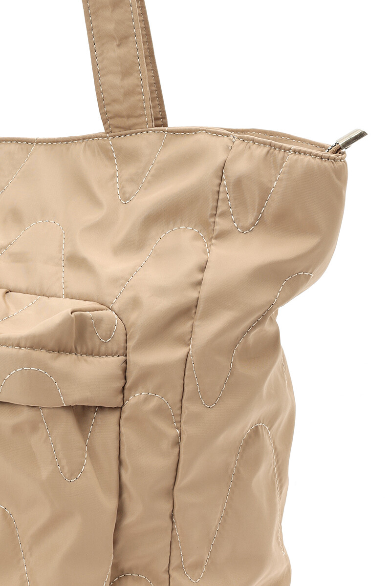 Bolso shopper Beige