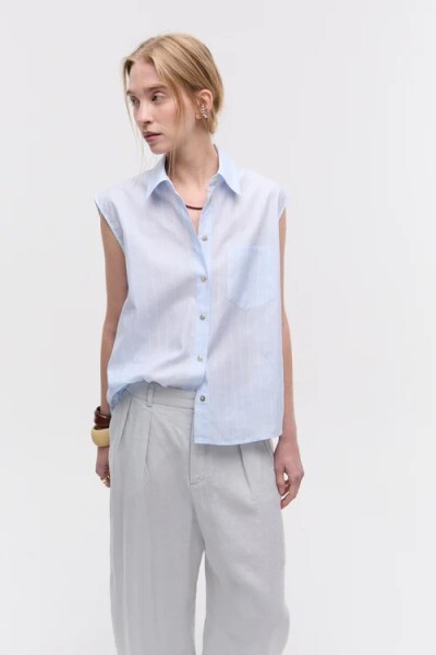 CAMISA MODENA Celeste