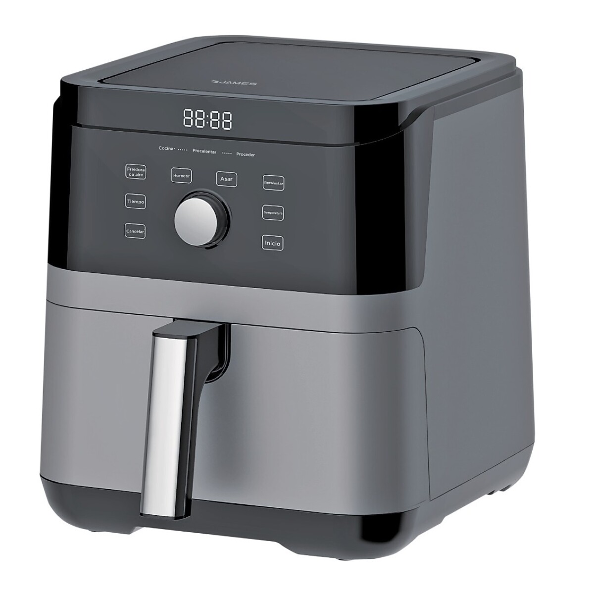 James Freidora Sin Aceite Fj-af 5.5 Color Negro 