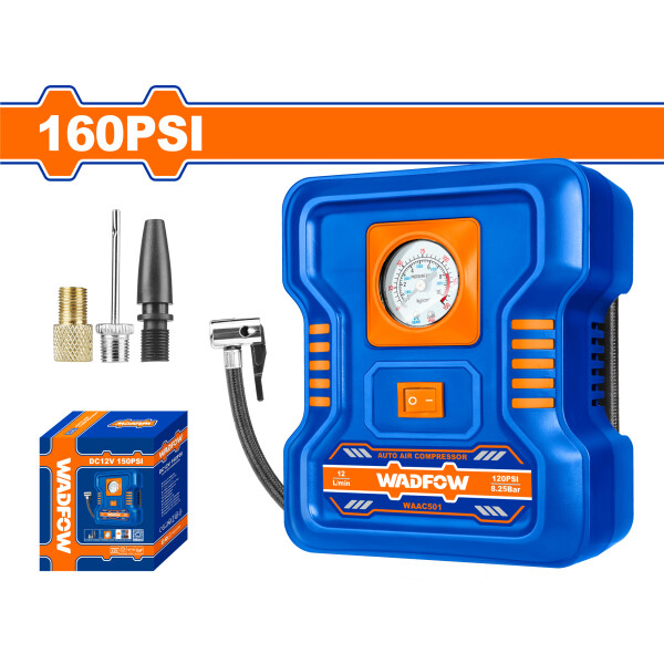 COMPRESOR 12V PARA AUTO WADFOW COMPRESOR 12V PARA AUTO WADFOW