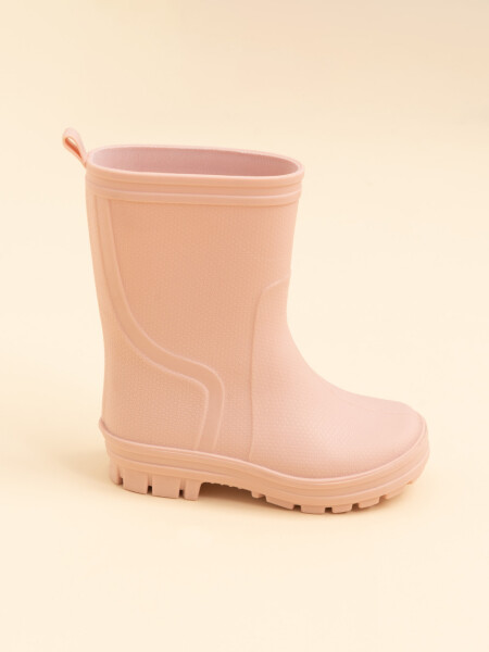 Bota de lluvia Rosa