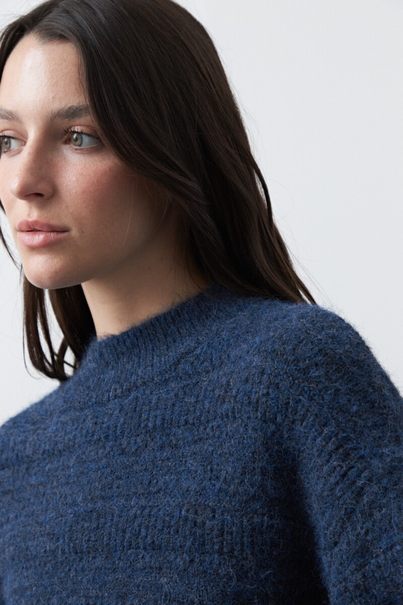 SWEATER NEVADA Azul Marino
