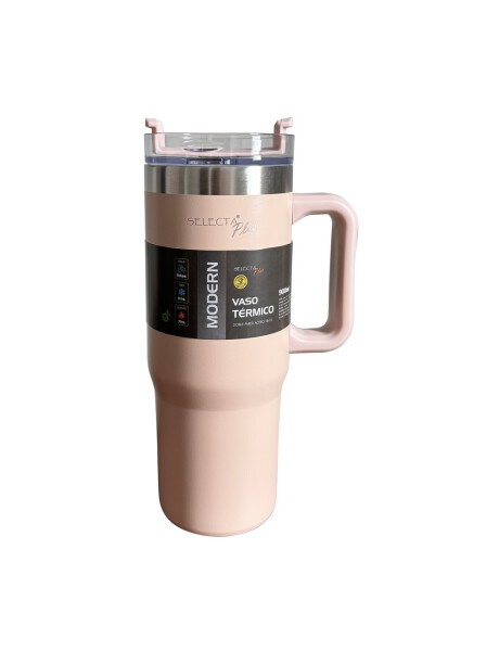 MUG TRAVEL TERMICO ACERO INOX 900ML ROSA SELECTA MUG TRAVEL TERMICO ACERO INOX 900ML ROSA SELECTA