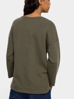 Sudadera Básica caqui