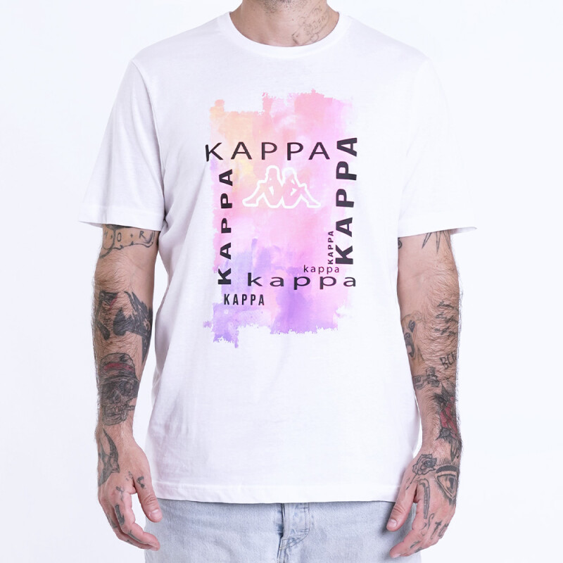 Polo Kappa Emiro Hombre White
