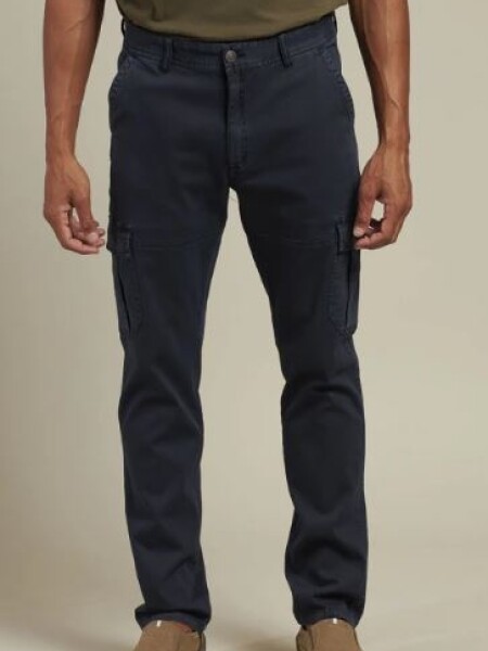 PANTALON POLANCO LONGO CARGO AZUL