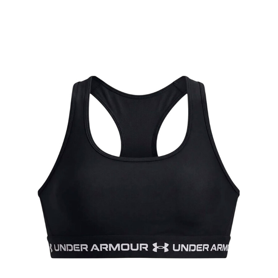 Musculosa de Mujer Under Armour Crossback Mid Bra Negro