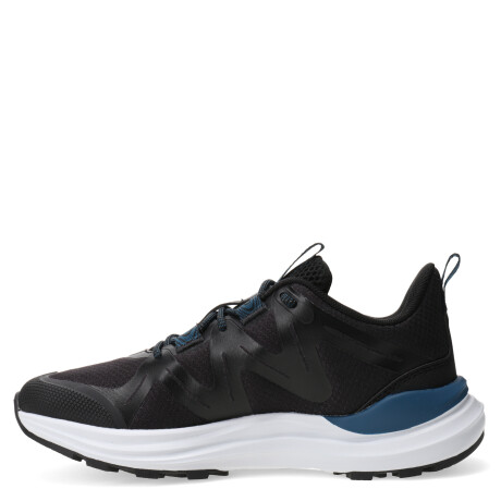 Championes de Mujer Puma Reflect Lite Negro - Azul - Rosado