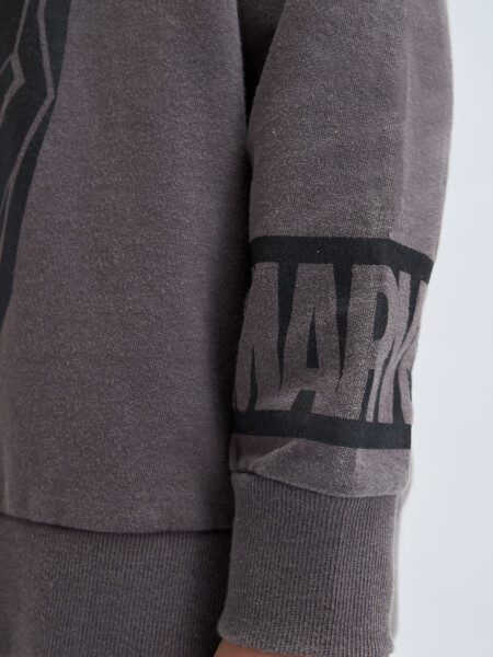 Hoodie deportivo liviano Ironman Marvel - Gris