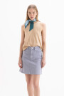 POLLERA MAX COLOR Gris