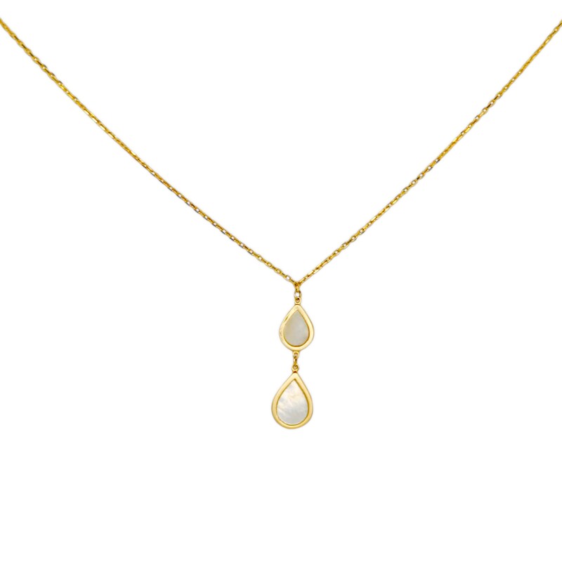 Conjunto Gota-Oro bajo-Piedra Nácar-CJ8038 Conpiedra