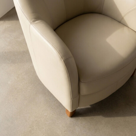 Butaca Gap - Cuero Básico Arena