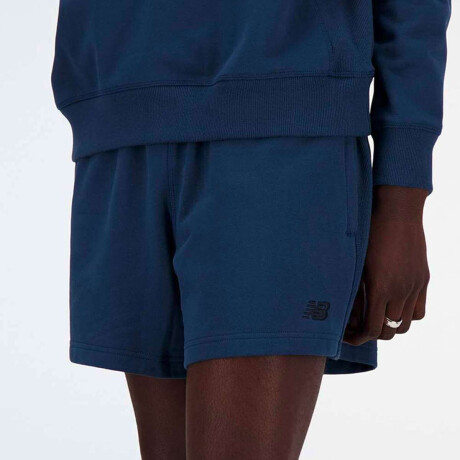 Short Athletics French Terry 5'' de Hombre azul