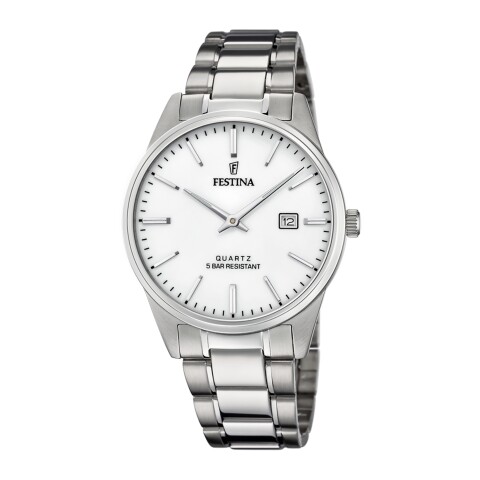 Reloj Festina F20511/2 para hombre en acero Plateado